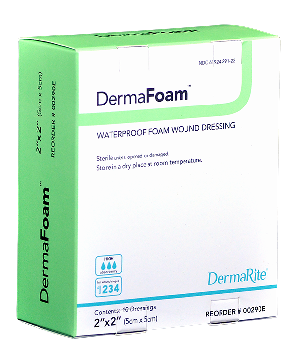 DermaFoam Waterproof Foam Wound Dressing / Photo Preview 2
